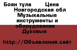 Боян тула 202 › Цена ­ 2 000 - Новгородская обл. Музыкальные инструменты и оборудование » Духовые   
